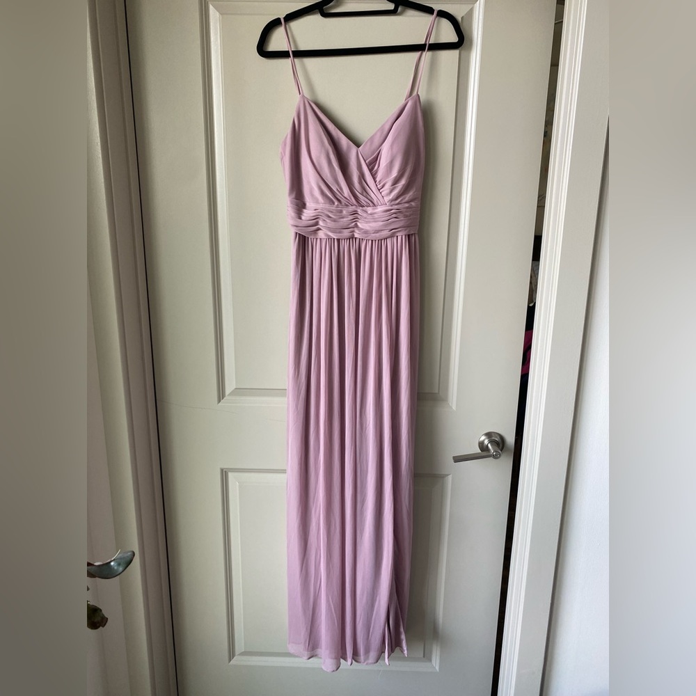 David’s Bridal Quartz Bridesmaid Dress